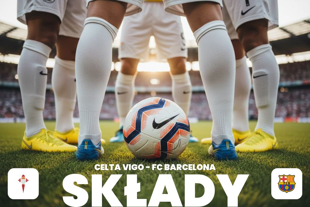 Składy: Celta Vigo – FC Barcelona – porównanie formacji obu drużyn