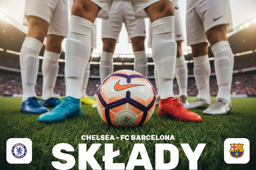 Składy: Chelsea F.C. – FC Barcelona – zestawienie wyjściowych jedenastek