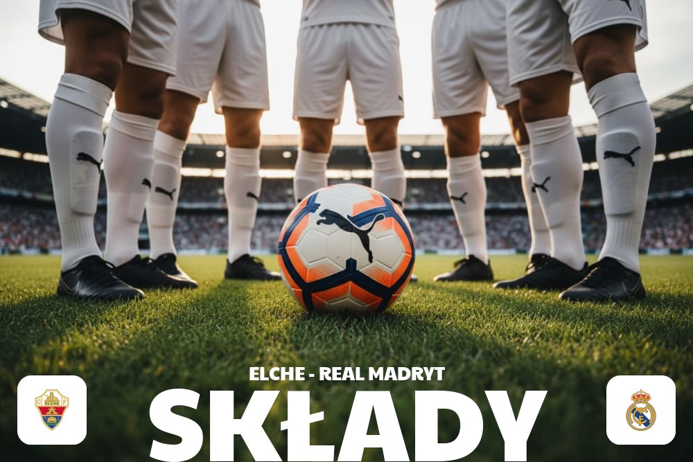 Składy: Elche CF – Real Madryt – przewidywania ekspertów co do składów