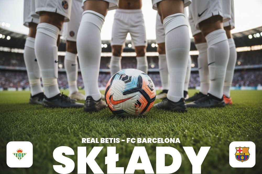 Składy: Real Betis – FC Barcelona – kto zagra od początku?