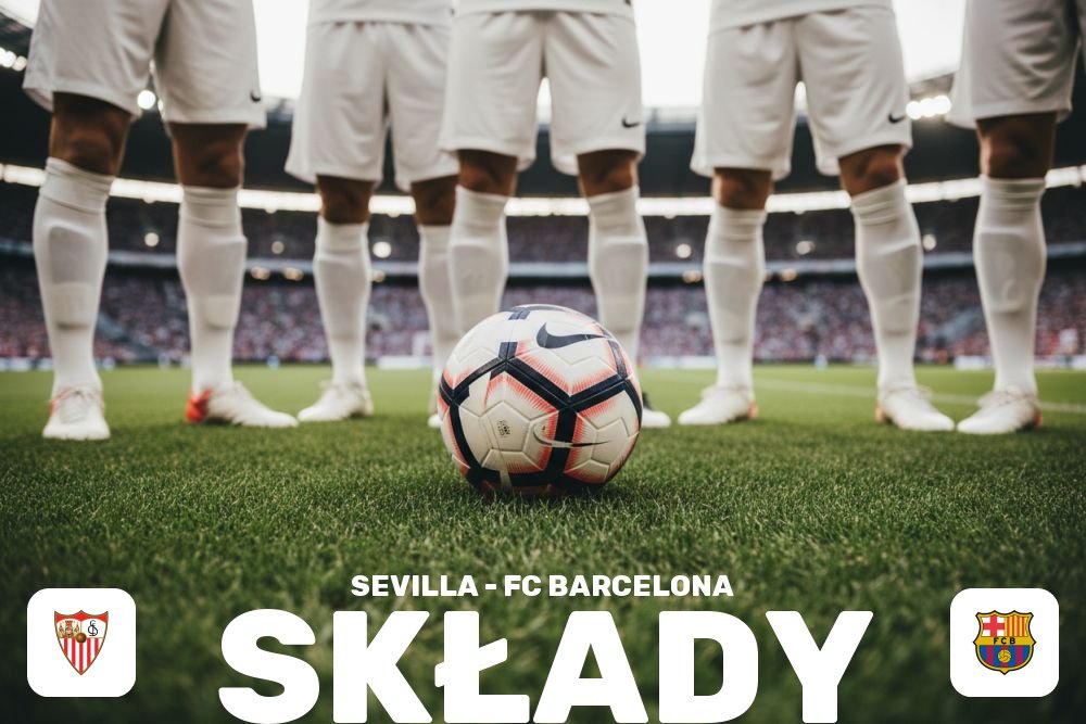Składy: Sevilla FC – FC Barcelona – przewidywane jedenastki