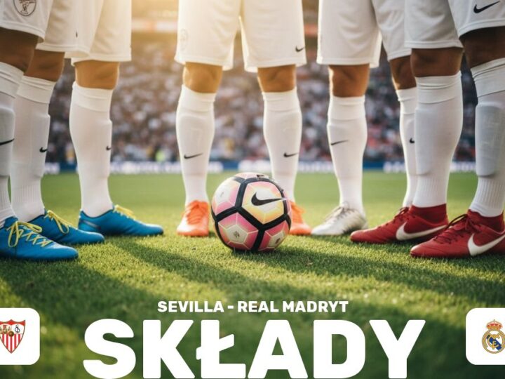 Składy: Sevilla FC – Real Madryt – zestawienie i porównanie drużyn