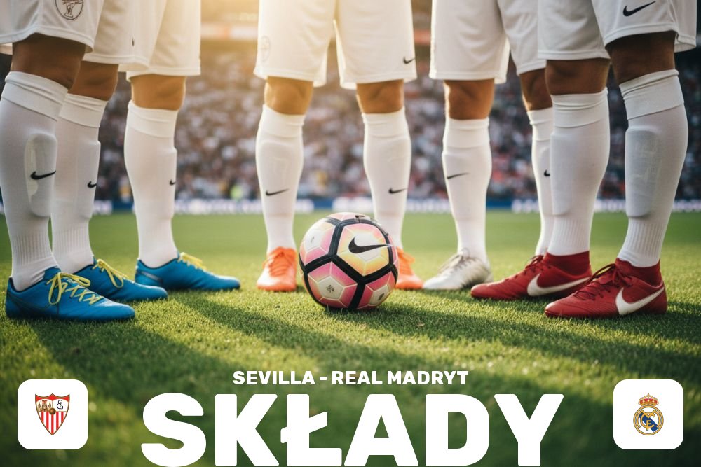 Składy: Sevilla FC – Real Madryt – zestawienie i porównanie drużyn